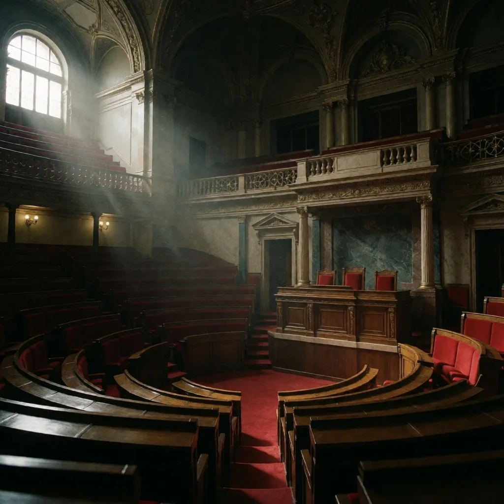 Sala de asamblea política